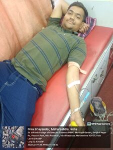 Blood donation camp